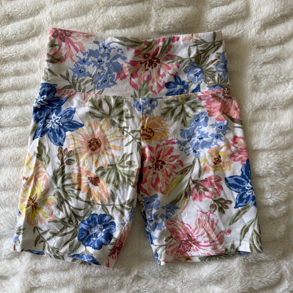 Billabong Floral Bike Shorts - Multicolor